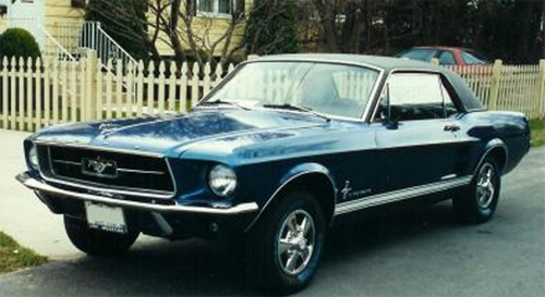 Classic 1967 Mustang Coupe Completely rebuilt in 1995