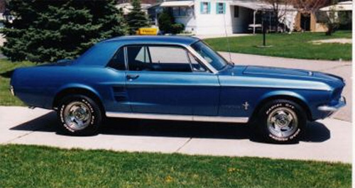 1967 mustang coupe